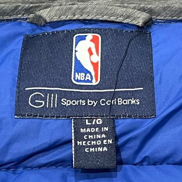 Philadelphia 76ers NBA Basketball Sports Puffer Vest Coat Jacket Mens - Picture 5 of 5